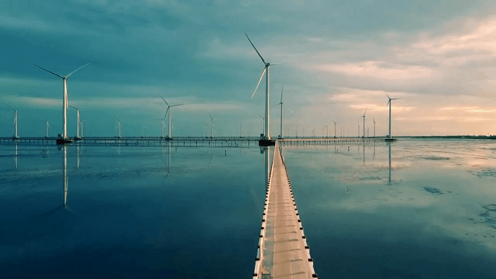 Các công trình điện gió tại Bạc Liêu chính là lợi thế cạnh tranh bền vững của tỉnh nhà